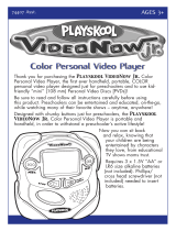 Hasbro Video Now Jr Color Personal Video Player User manual