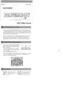 Hasbro Paperboy 2 User manual