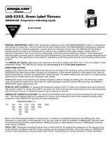 Omega M1319 User manual