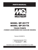MQ Multiquip QP301TA_TY User manual