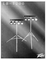 Peavey LB 1200 Light System User manual