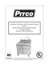 Pitco Frialator PE14D User manual