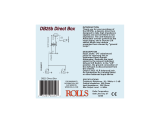 Rolls DB25b User manual