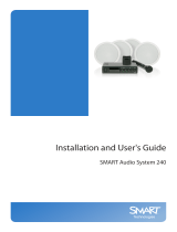 SMART Technologies 240 User manual