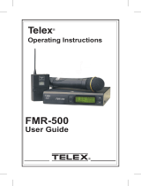 Telex FMR-500 User manual