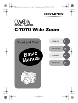 Olympus Camedia C-7070 Wide Zoom User manual