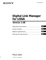 Sony PCLK-LSA1 Owner's manual