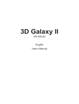 Gigabyte 3D Galaxy II GH-WIU02 User manual