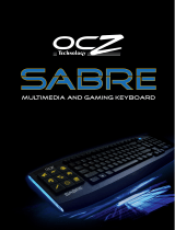 OCZ Sabre OLED Keyboard User manual