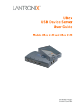 Lantronix UBox 2100 User manual