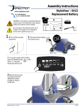 Ergotron SV22 Replacement Battery, 55 Ah User manual
