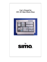 Sima SFX-9 User manual