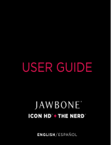 Jawbone Icon HD + The NERD Blue Denim User manual
