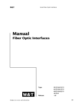 W&T ST fiber-optic/RS232 Datasheet