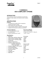 Valcom ADA Compliant Strobe Specification