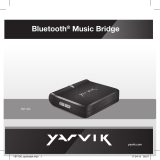 Yarvik YBT100 BLUETOOTH MUSIC BRIDGE Owner's manual