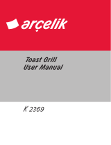 arcelik K 2369 User manual