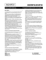 Spatz DVIFIX Datasheet