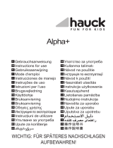 Hauck Alpha+ Operating instructions
