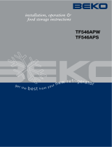 Beko TF546AP User manual