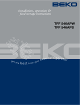 Beko TFF546APS User manual