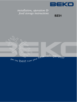 Beko BZ31 User manual