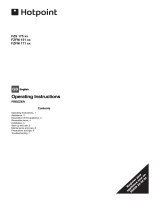 Hotpoint FZFM 171 SB User manual