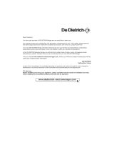De Dietrich DFF 1310 J User manual