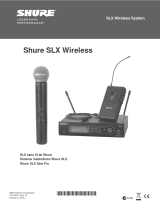 Shure SLX Wireless System User manual