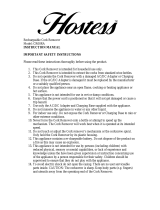 Hostess CR00RA User manual