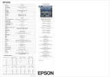 Epson V12H003B14 Datasheet