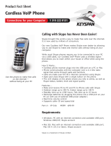 Keyspan Cordless VoIP Phone User manual