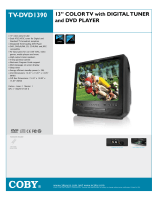 Coby TV-DVD1390 Datasheet