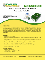 Cables Unlimited USB-3000 Datasheet