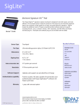 Topaz Labs T-S460-H181 Datasheet