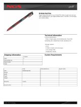 NGS D-NOTE RED PEN Datasheet