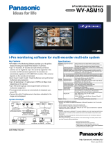 Panasonic WV-ASM10E Datasheet