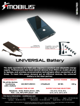 Mobilis 162/BAT/UNIV/2 Datasheet