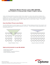 Optoma BX-AS108 Datasheet