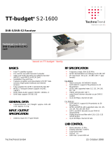 TechnoTrend S2-1600 Datasheet