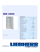 Liebherr UKS3602 Datasheet