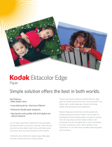 Kodak Ektacolor Edge F 12.7cmx186m Datasheet