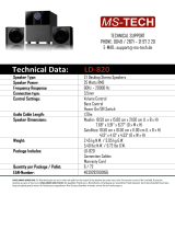 MS-Tech LD-820 Datasheet