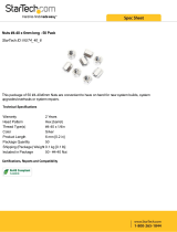 StarTech.com NUT4-40-6 Datasheet