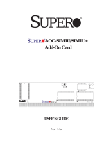 Supermicro CBL-0165L User manual