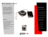 Groov-e GVSP931BK Datasheet