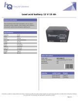 HQ BAT-LEAD-17 Datasheet