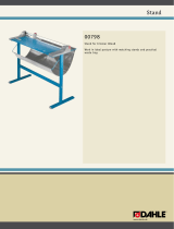 Dahle 00798 Datasheet