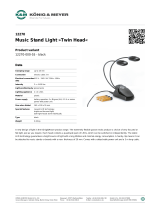 König & Meyer 12270 Datasheet