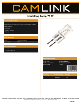 Camlink CL-STU30/LAMP Datasheet